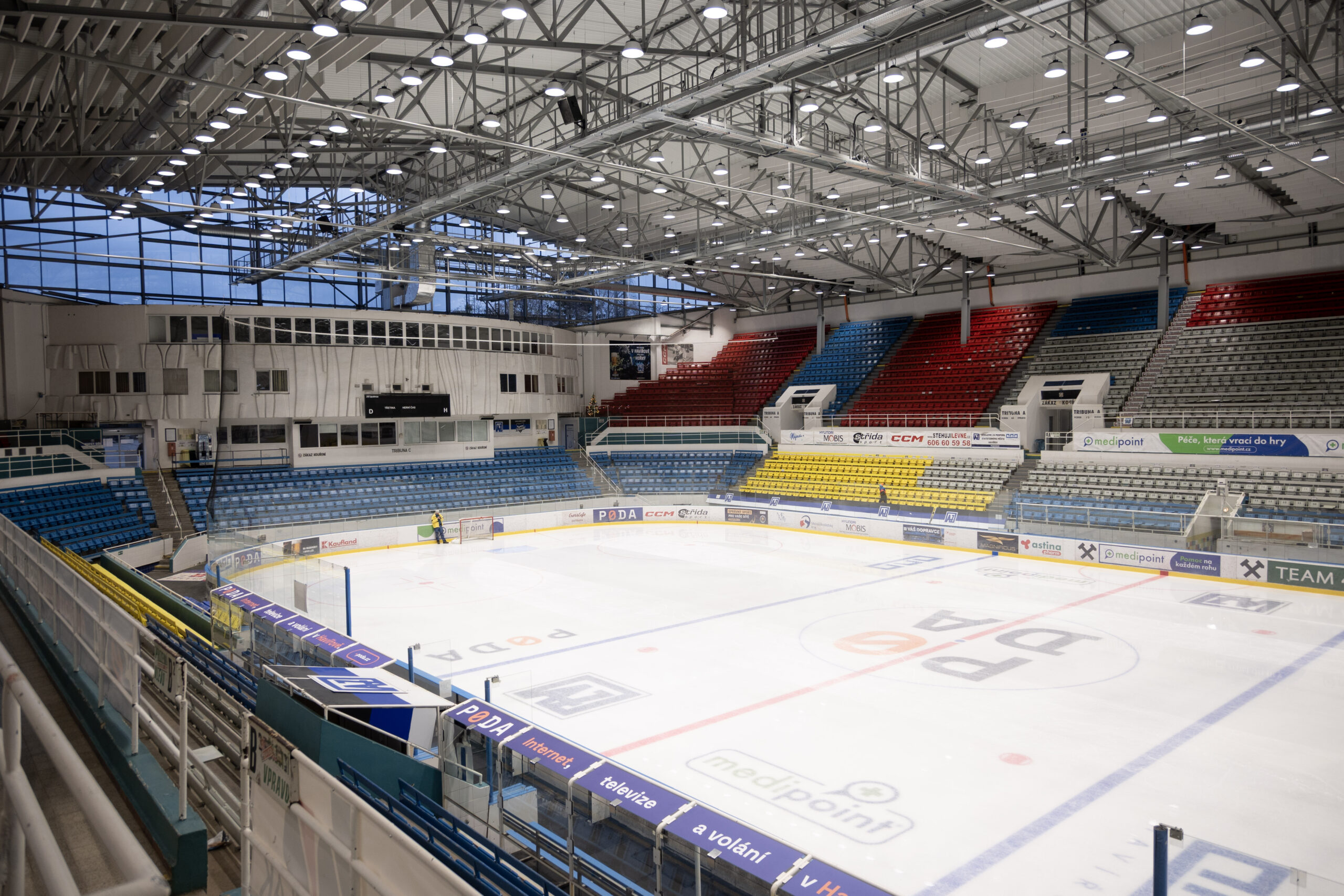 Rozpis ledové plochy a bruslení veřejnosti